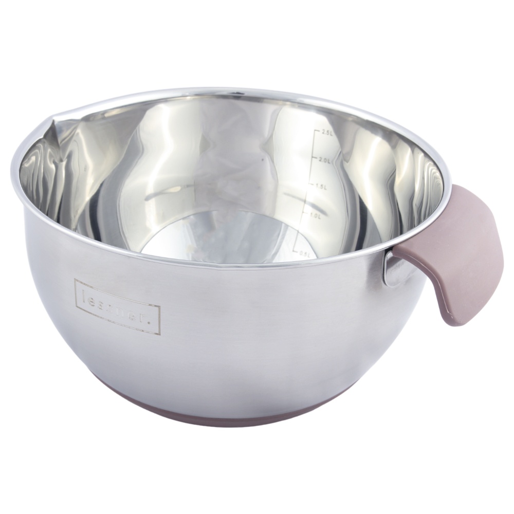 Миска для миксера большая Lessner с силиконовой ручкой 2,6 л