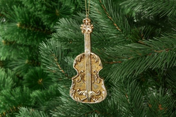 Подвеска Скрипка 9 см WF14-0643A  