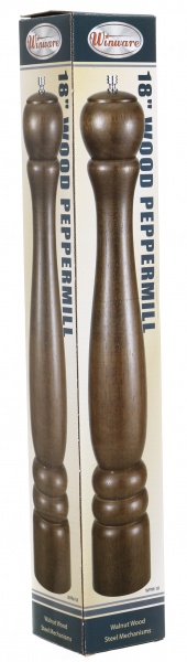 Мельница для перца Winco 45 см дерево 1149