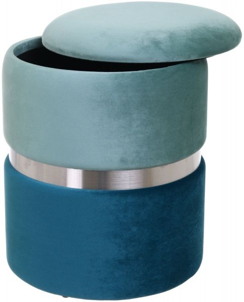 Скриня-пуф Bernard 31,5х31,5х38 см світло-смарагдовий 