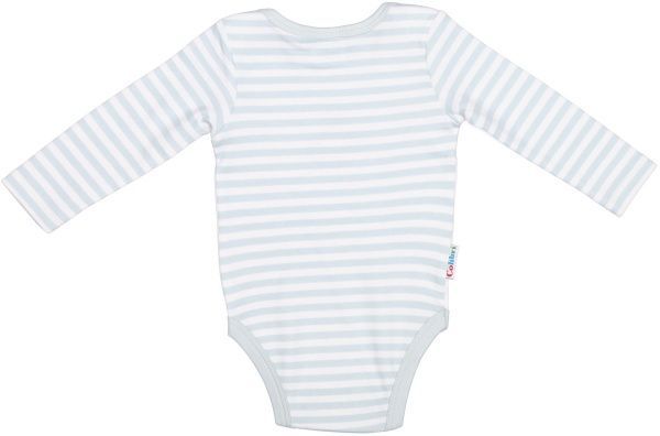 Боди Colibrі с длинным рукавом в полоску little bear pirat р.62 бежевый/оливковый CLB003 