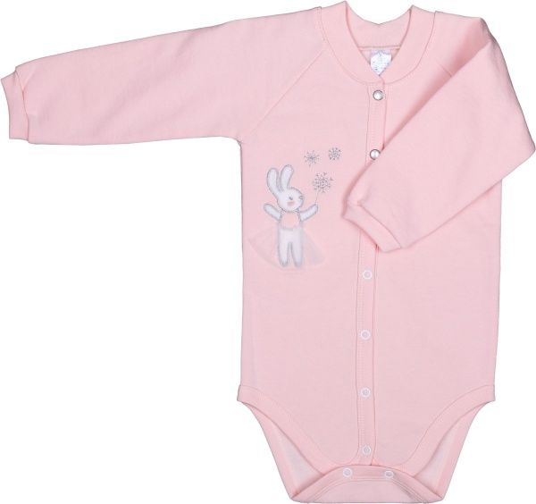 Боди детское для девочки Baby Veres Snowflake р.80 розовый 