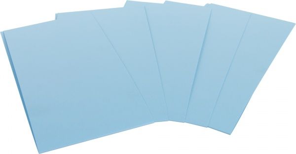 Набір заготівель для листівок 5 шт. 10,5х21 см № 1 блакитний 220 г/м2 