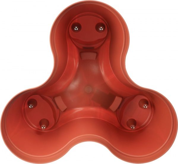 Горщик пластиковий Sanja IPPI Roma фігурний 8,8л теракот 