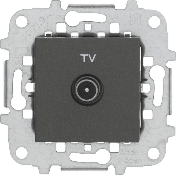 Розетка TV ABB Zenit антрацит N2250.7 AN DIY