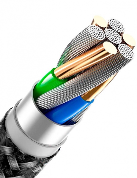 Кабель ESR USB-C to Lightning PD MFI 1 м чорний (9727-1) 