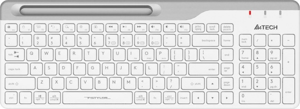 Клавіатура бездротова A4Tech FBK25 Wireless white (FBK25 Wireless White) 