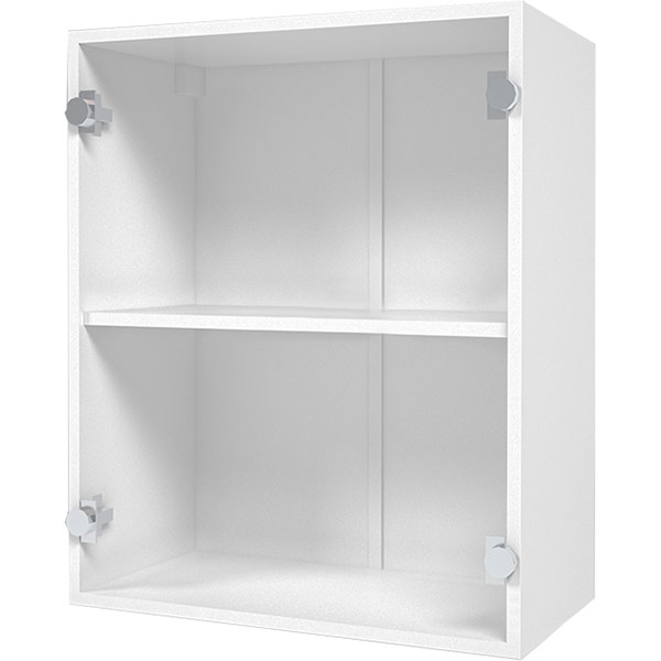 Шкаф верхний распашная 600x720x300 мм белый 