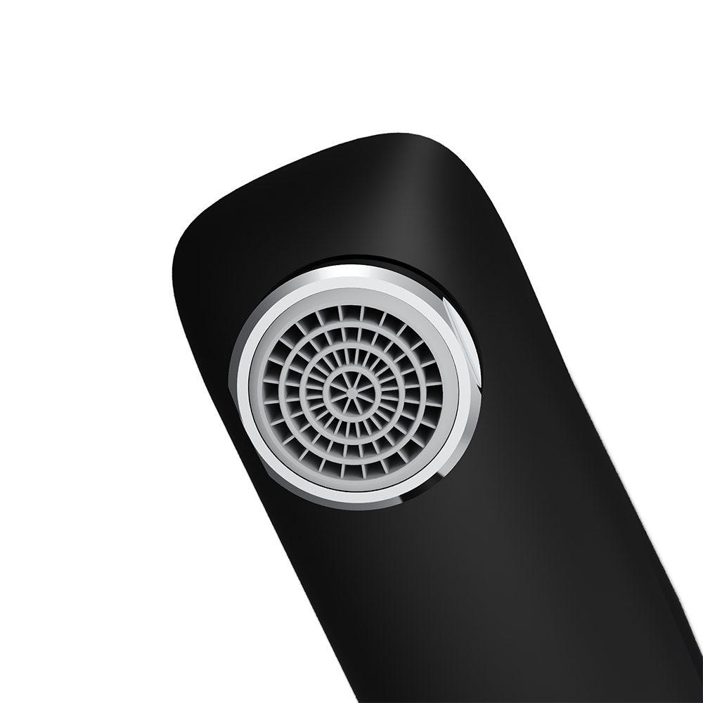 Змішувач для умивальника Damixa Jupiter 770210301 чорний
