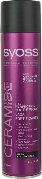 Лак для волосся Syoss Ceramide Spray максимально сильна фіксація Ceramide Complex 400 мл