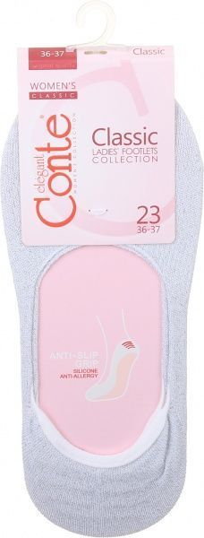 Сліди CLASSIC (люрекс) 17С-62СП, 000 р. 23 світло-сірий 