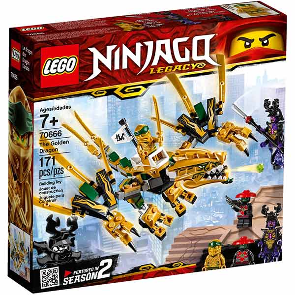 Конструктор Lego Ninjago Золотой дракон 70666