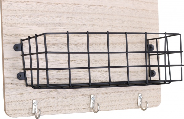 Полиця декоративна Homemade бежевий із чорним 13х18 см 