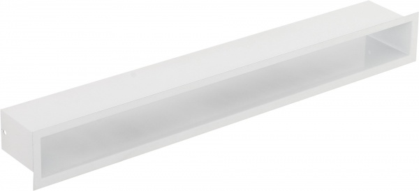 Решітка камінна 4Fire тунель 60x7x8 см біла