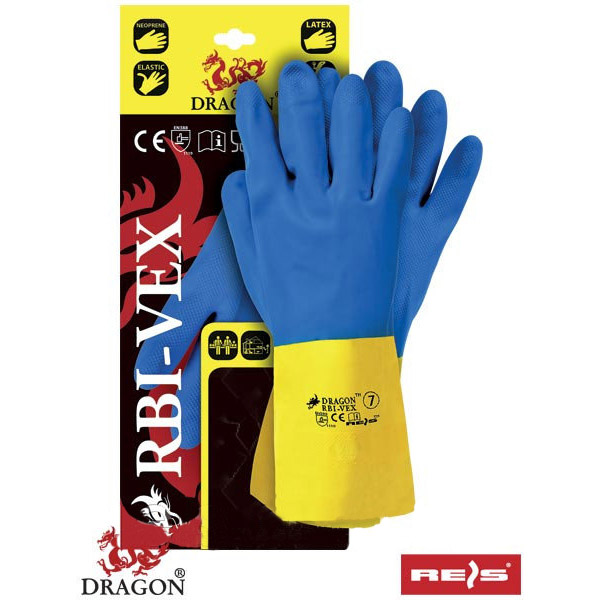 Перчатки Reis с покрытием латекс XL (10) RBI-VEX 10