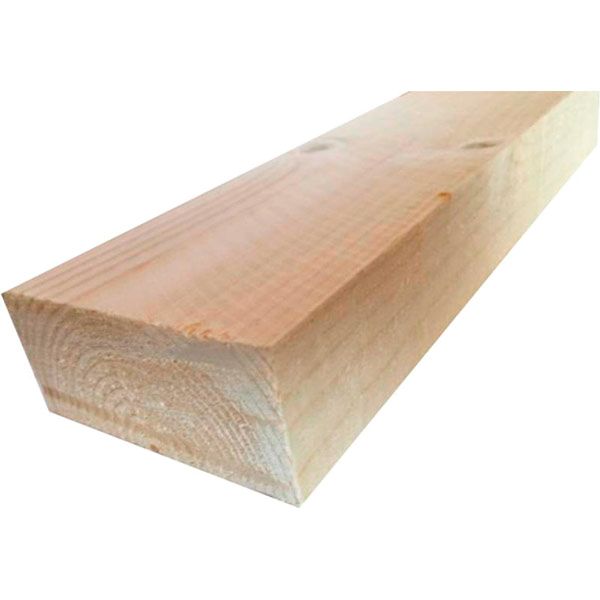 Брус ЦБМ Осмолода цільна конструкція 50х80х1500 мм смерека