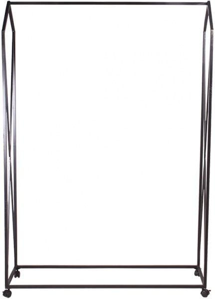 Вішалка для одягу Метал Арт 28135 пересувна чорний