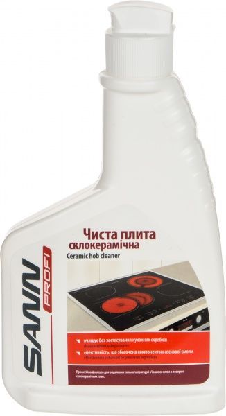 Засіб Sann Profi Чиста плита для склокерамічних плит 0,2 л