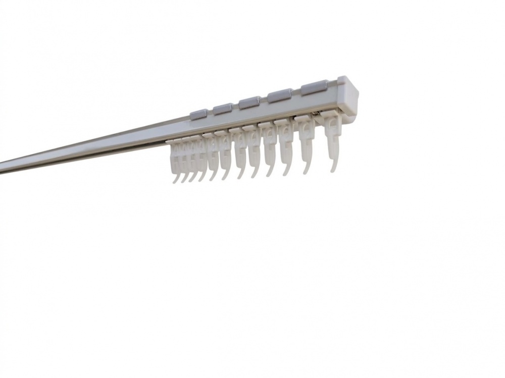 Карниз Karniz plus KS-1 одинарный 150 см белый 1 шт.