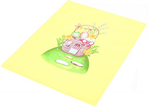 Рушник вафельний Пасха 45x60 см Білтекс в асортименті 