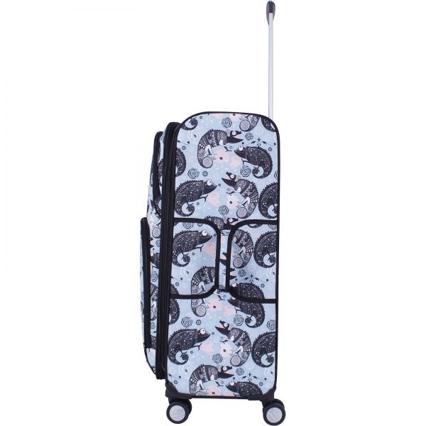 Чемодан Bagland Леон 90 л голубой 656 (0037966274) 