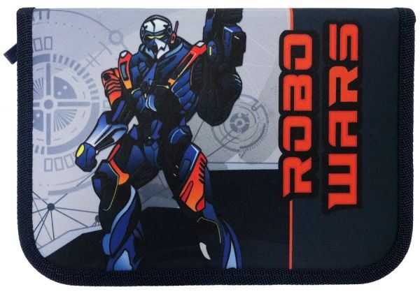 Пенал Robowars 210/70D PL 20204 CLASS оранжевый