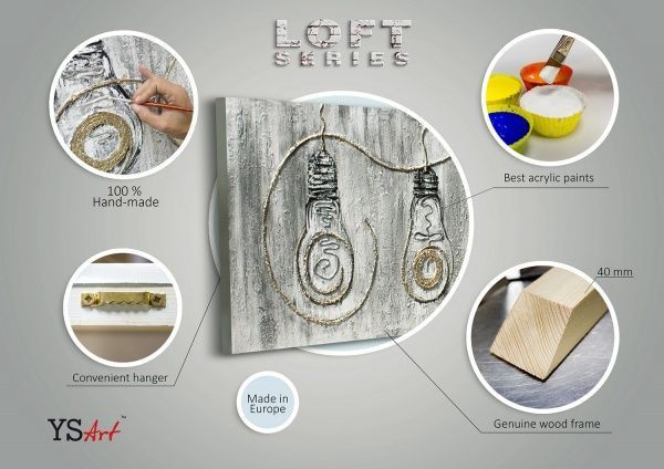 Картина Енергія 50x150 см Юрис Проф Арт 