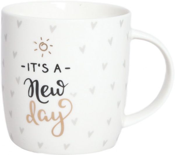 Чашка It's a New Day 360 мл Happy Go