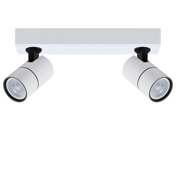 Спот Victoria Lighting 2x50 Вт GU10 білий Chester/PL2 white 