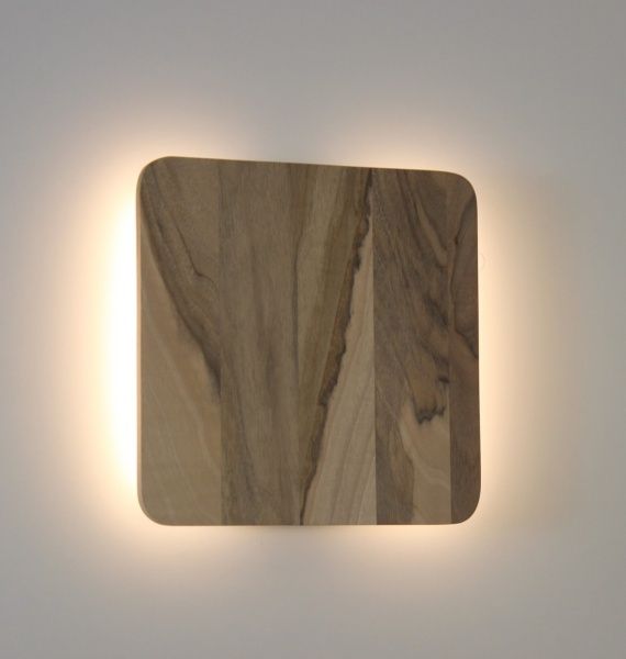 Бра ADLUX Quadro-25 R-25-WW-W LED 1x7 Вт орех 