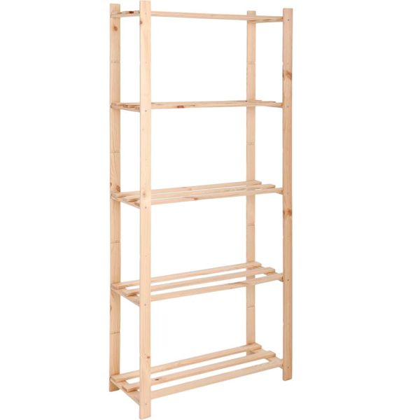 Стелаж Basic 5 полиць 1700x800x300 мм 