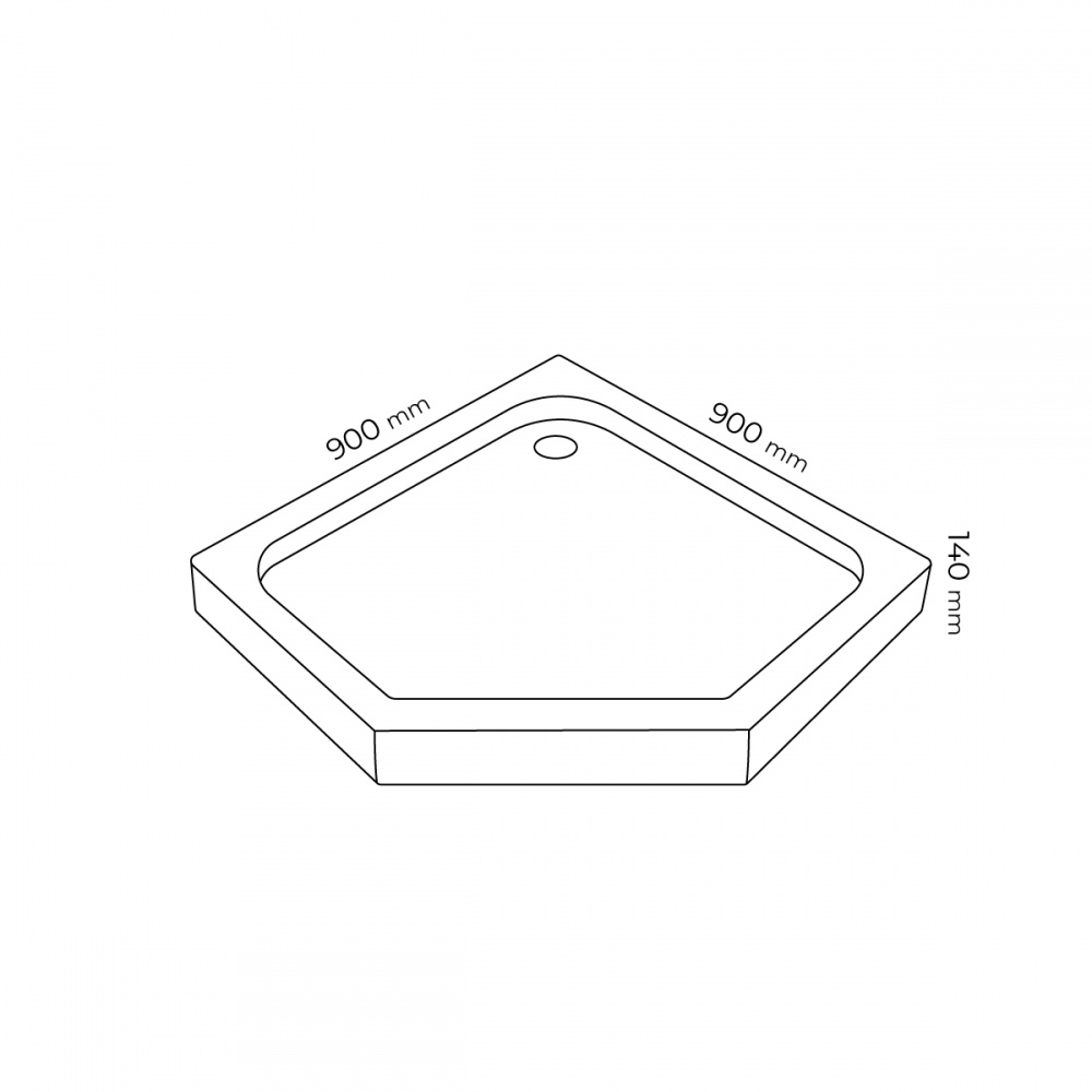 Поддон акриловый Doosh DO-TR-03