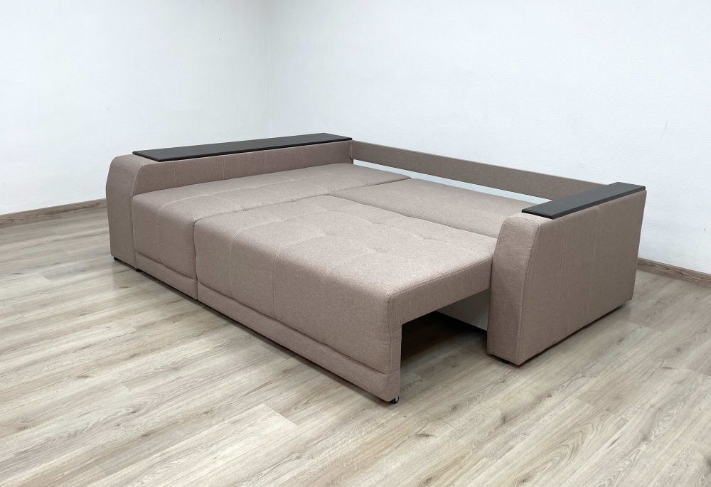 Диван угловой Элегант ЕпиСофт ДИЖОН левый капучино 2400x1660x900 мм