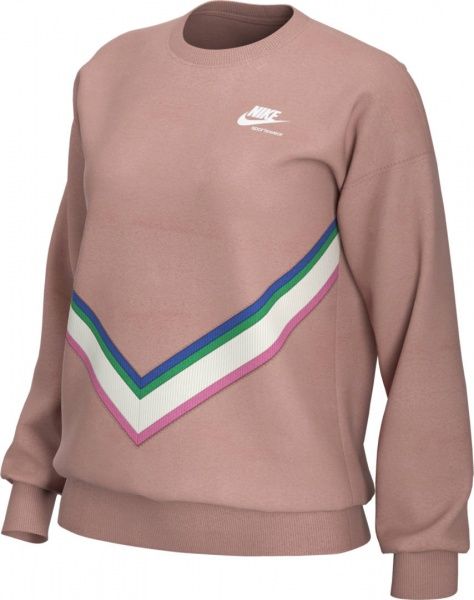 Джемпер Nike W NSW HRTG CREW FLC CU5877-685 р. L рожевий