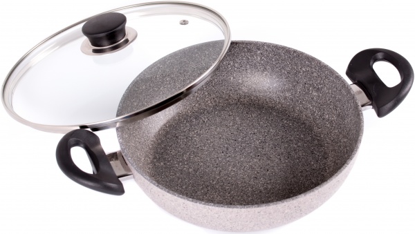 Сотейник із кришкою Cortina Granitium 24 см H09-024 Ballarini