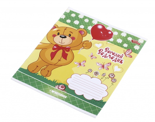 Зошит шкільний 12 аркушів у лінійку дизайн в асортименті Мрії збуваються