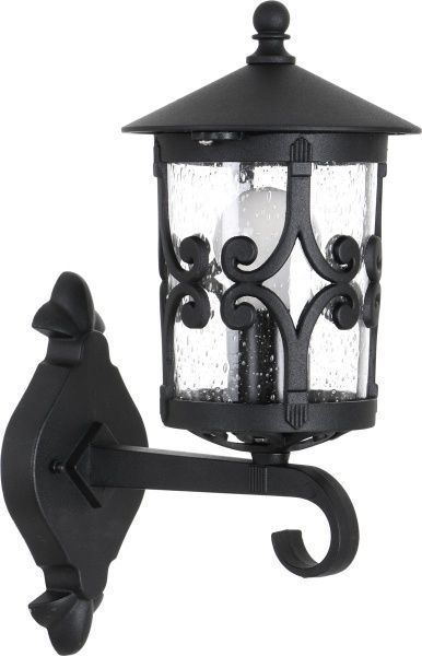 Світильник настінний Rabalux Palma 8414 E27 100 Вт IP23 чорний 