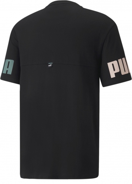 Футболка Puma Power Colorblock Tee 84738951 р.XL чорний