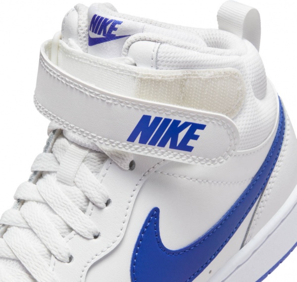 Кроссовки Nike NIKE COURT BOROUGH MID 2 CD7782-113 р.36,5 белый