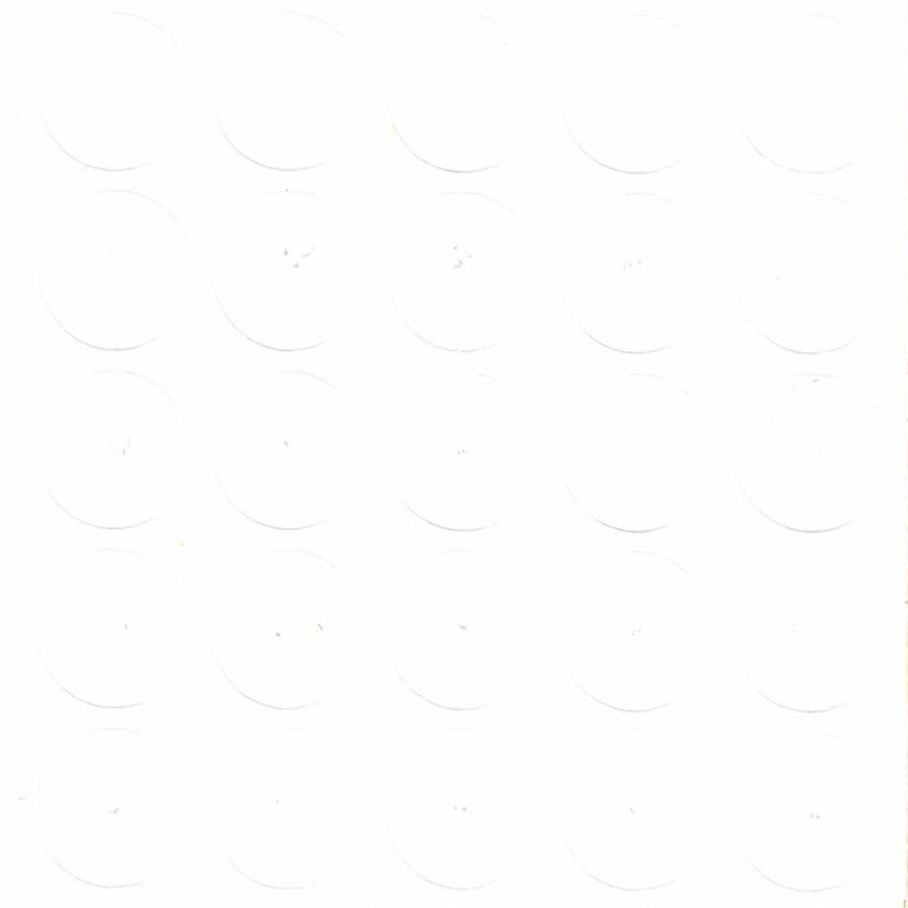 Заглушка самоклейка Foldecor 14 мм білий глянець 25 шт. F504