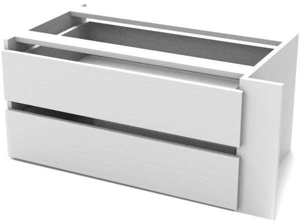 Блок шухляд Doros до шафи Л- Кайзер білий