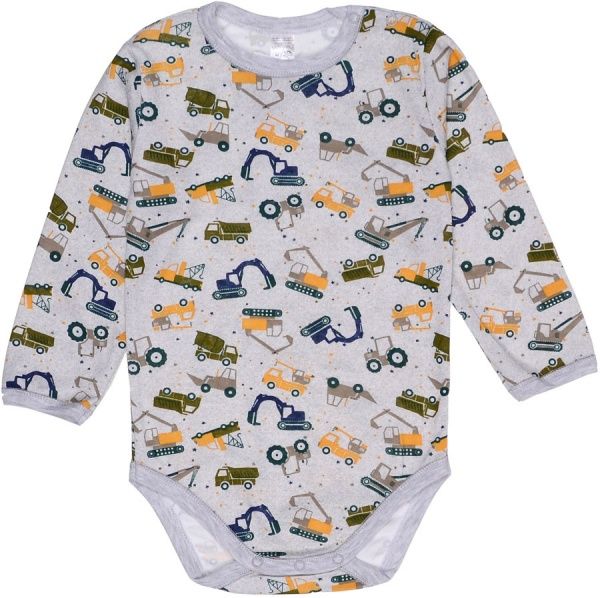 Боди детское Татошка для мальчика р.80 серый 14604трк 