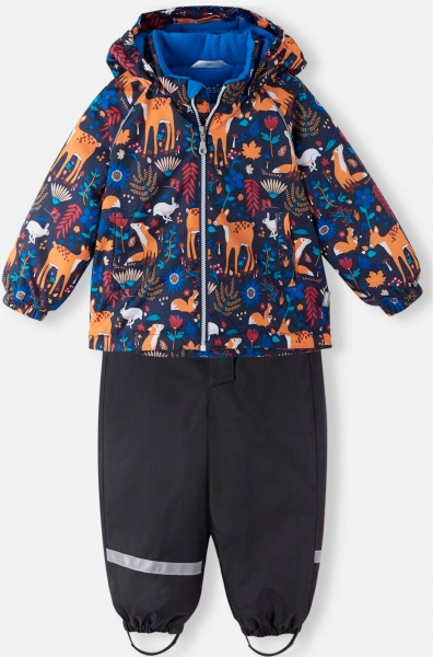 Костюм зимовий для хлопчиків Lassie Oivi зріст 98 синій із принтом 7100020A 