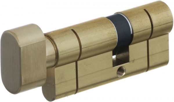 Циліндр Abus KD6PS 30x40 ключ-вороток 70 мм матова латунь