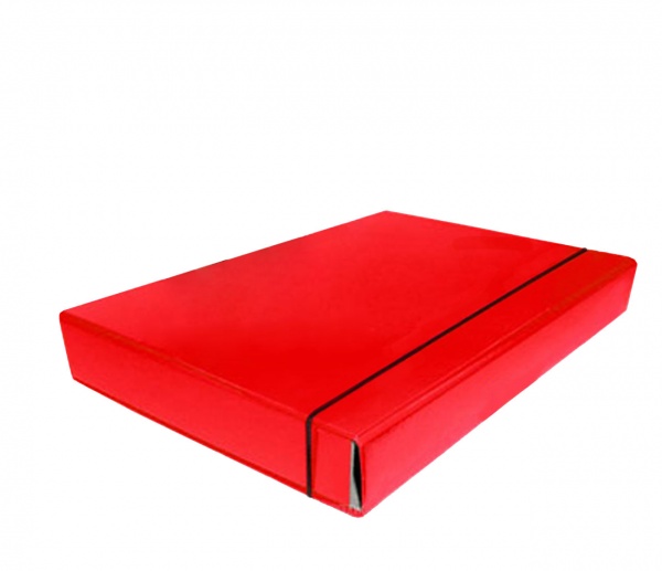 Папка-короб на резинке А4 40 мм в ассортименте iTEM