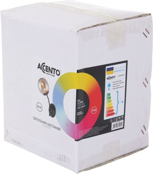 Бра Accento lighting Oleander 1x40 Вт E27 ALDW-MB68859-1 