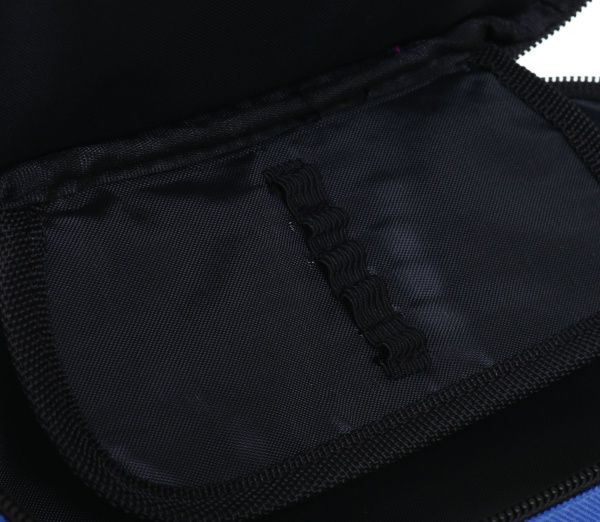 Пенал шкільний Акула 20,5х9х5 см SWB-200054A синій із чорним