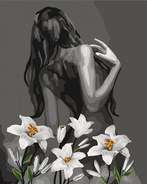 Картина за номерами Фатальна жінка Ідейка 