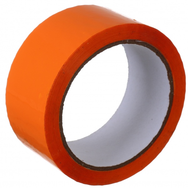 Лента самоклеящаяся оранжевая 45 мм 66 м 40 мкм