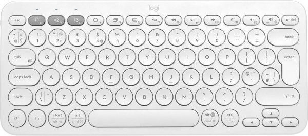 Клавіатура Logitech K380 Multi-Device Bluetooth UA (L920-009868) white 